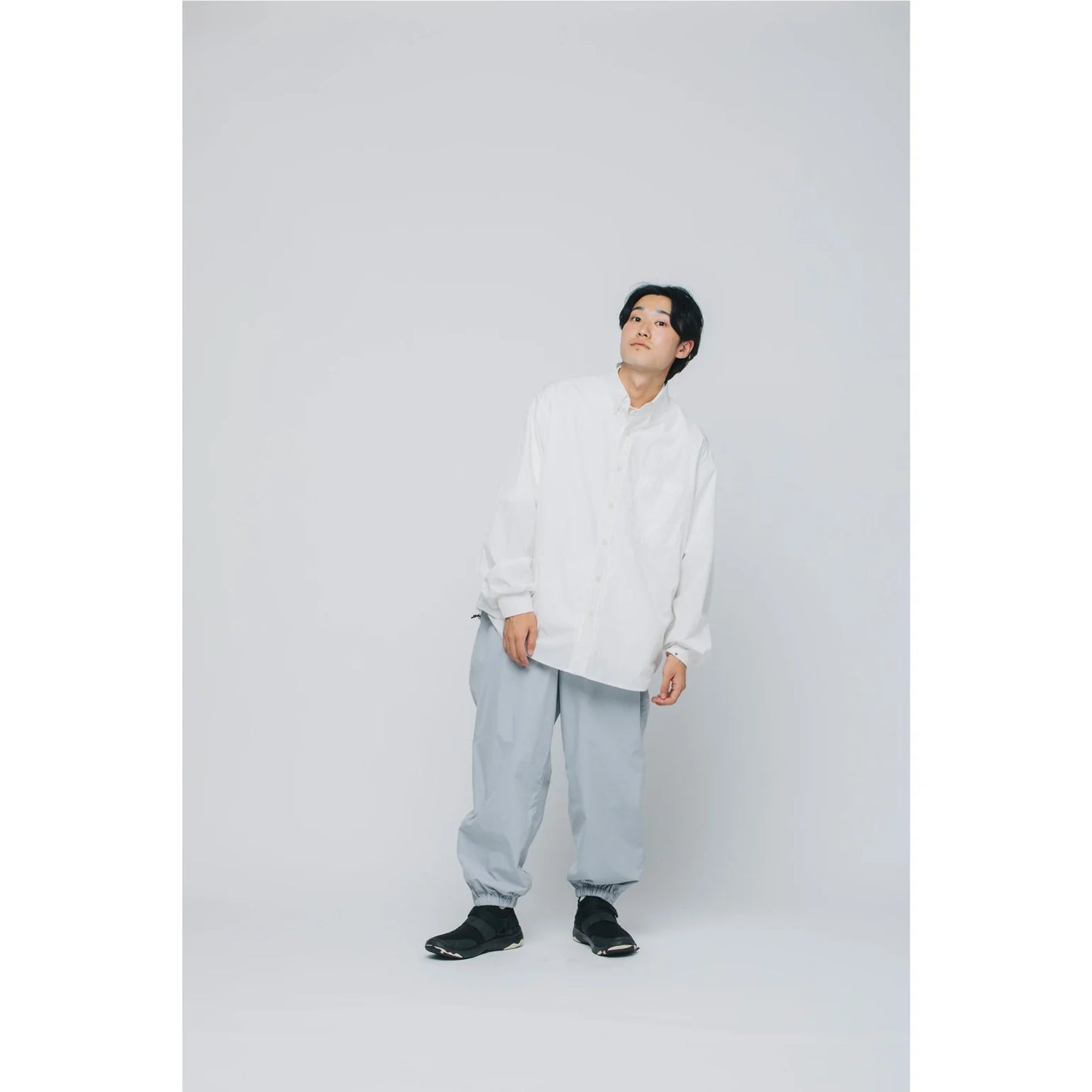 PAPERSKY WEAR|HIKE&BIKE CAVE TYPEWRITER BIG SHIRT
