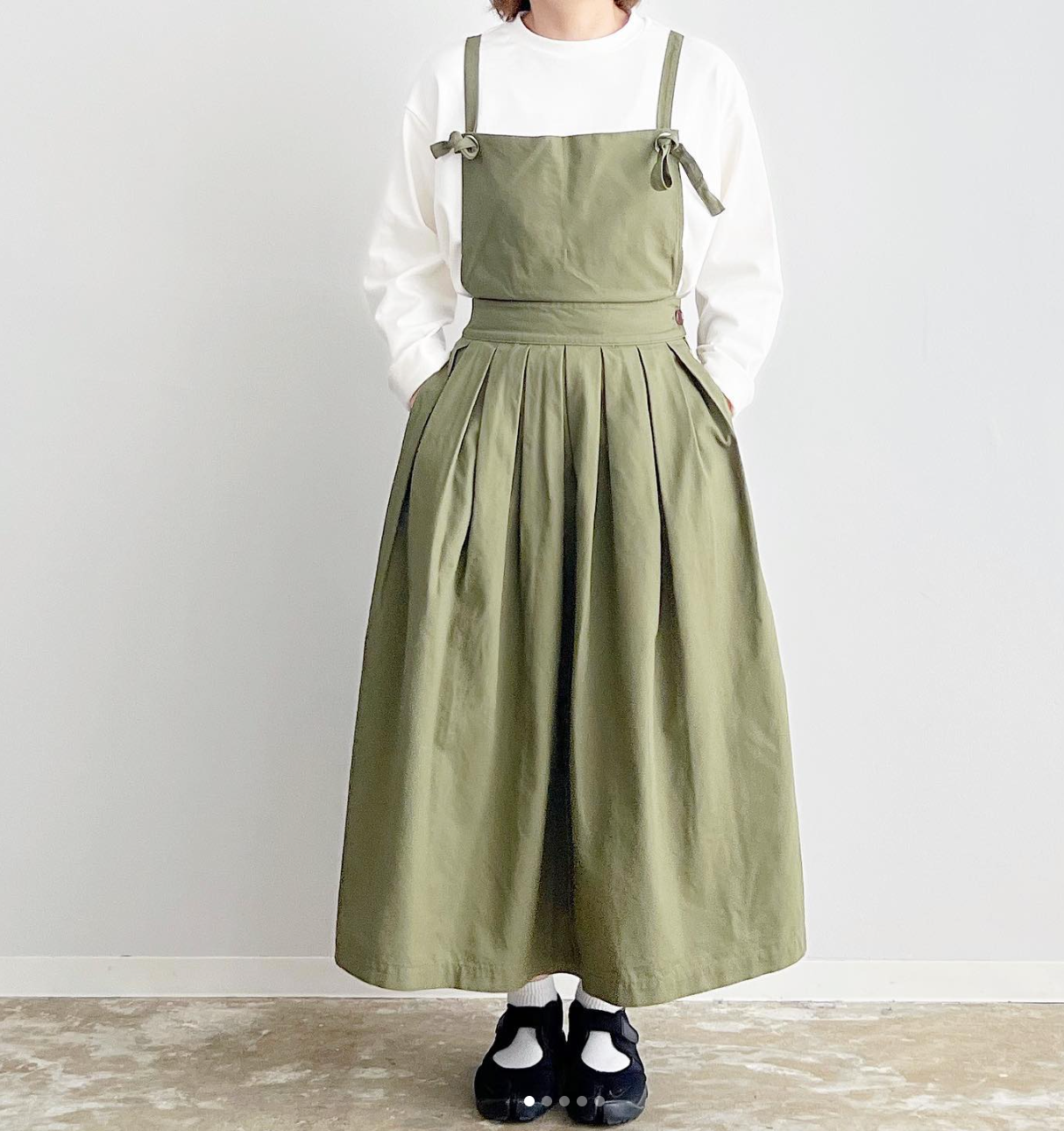 HARVESTY|GARDEN APRON SKIRT / ガーデンエプロンスカート