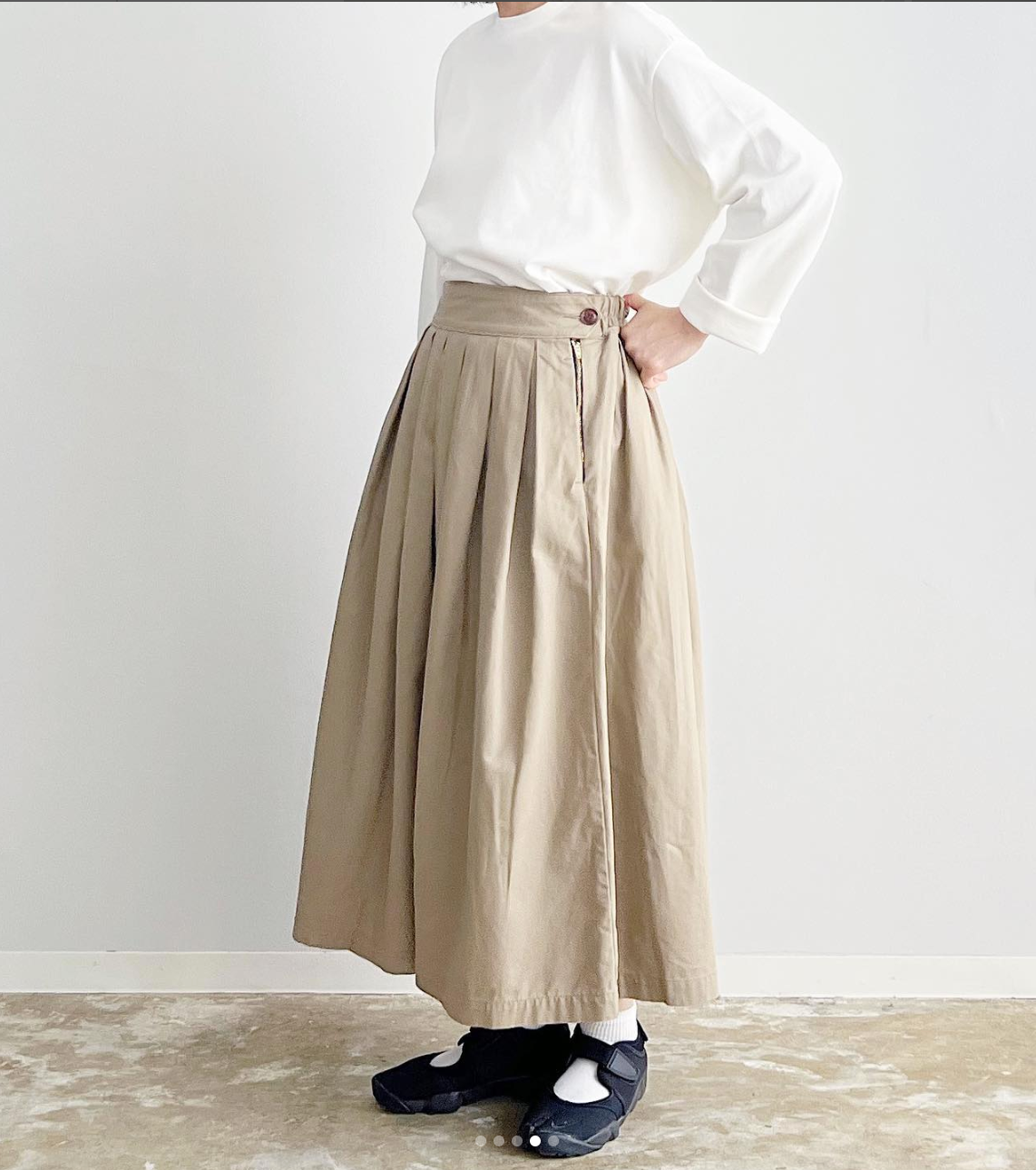 HARVESTY|GARDEN APRON SKIRT / ガーデンエプロンスカート