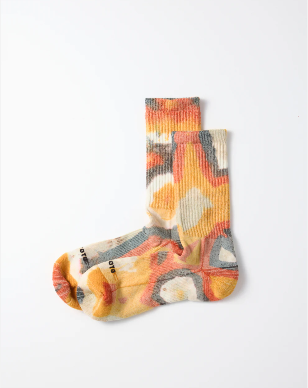 ROTOTO | ALLROUNDER ”MERINO CREW TIE DYE”
