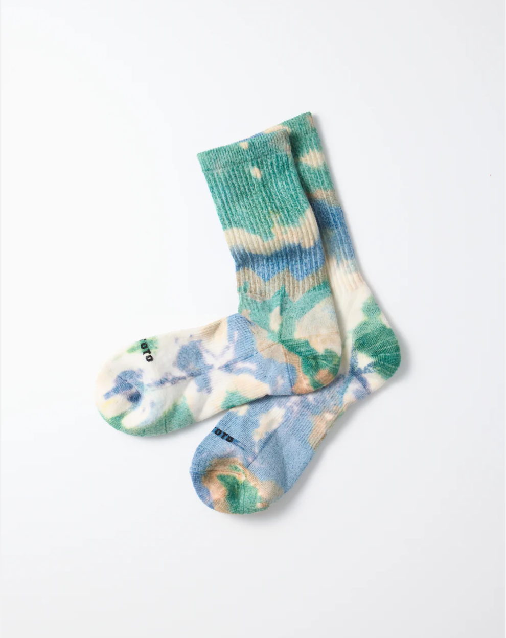 ROTOTO | ALLROUNDER ”MERINO CREW TIE DYE”