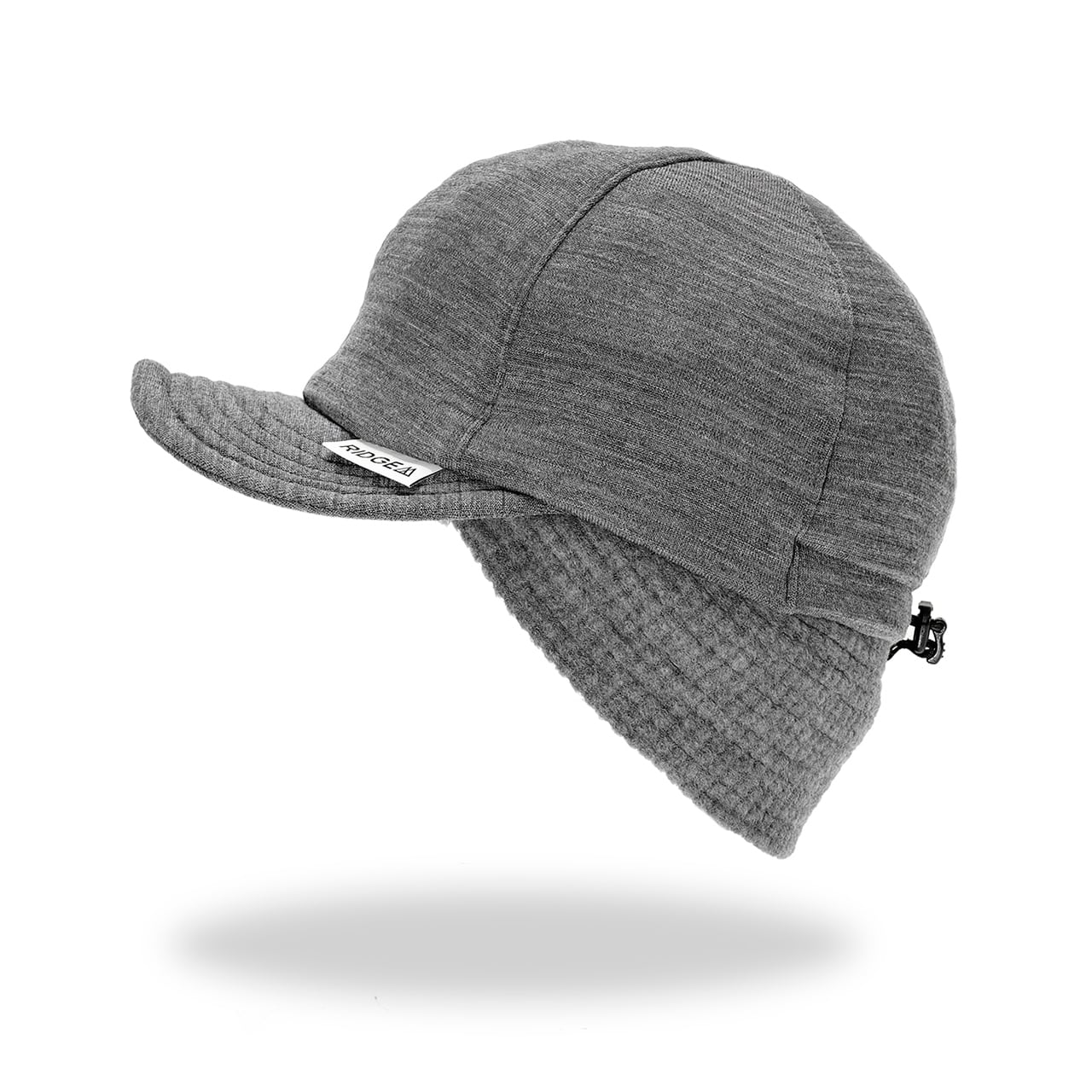 RIDGE MOUNTAIN GEAR|Grid Merino Earmuff Cap