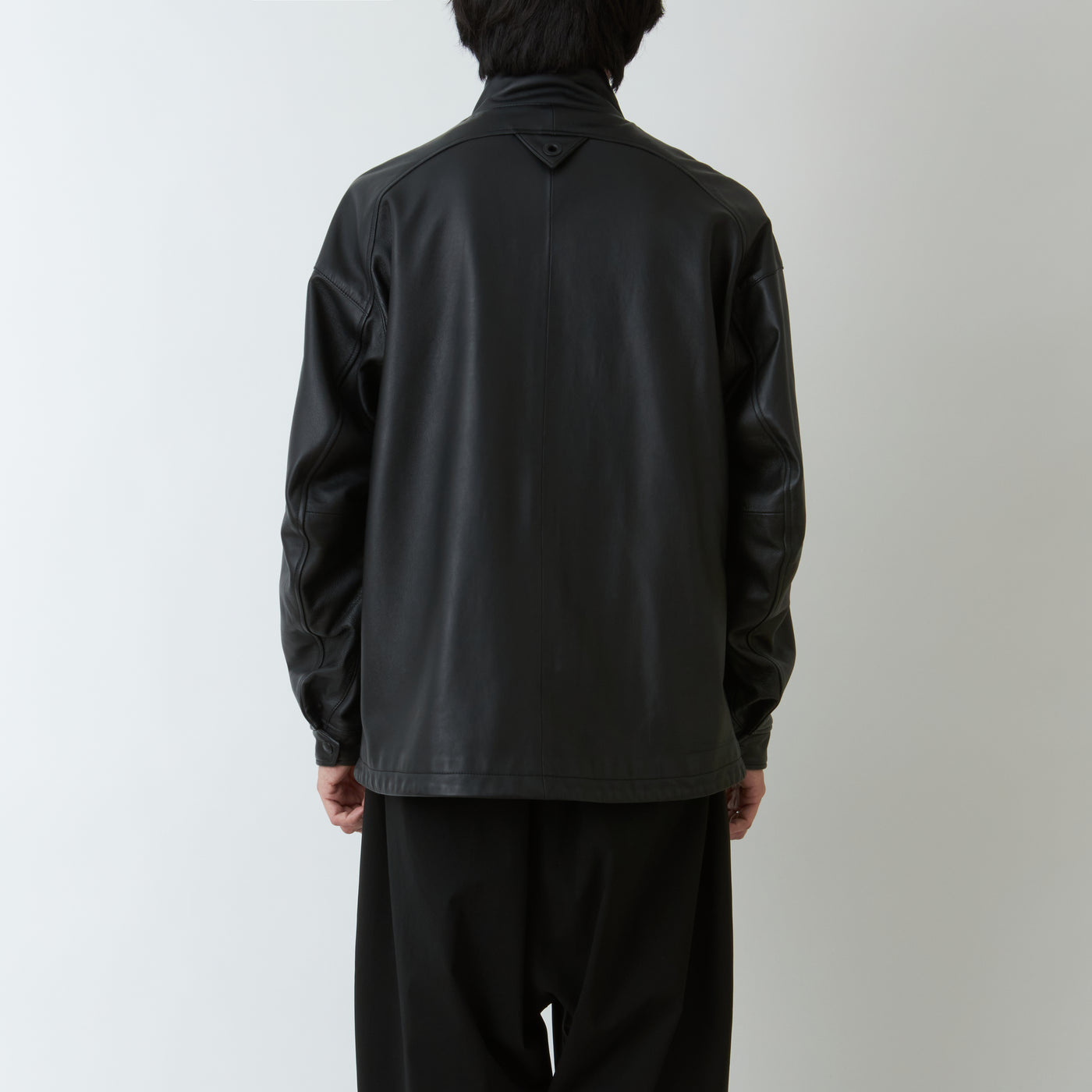 WHITE MOUNTANEERING|WM × Schott SHEEP LEATHER RIDER'S JACKET