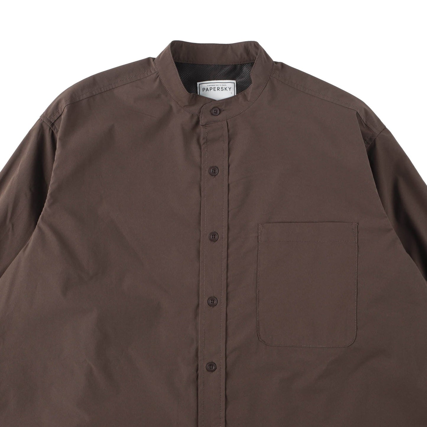 PAPERSKY WEAR|RELAX CAVE TYPEWRITER LONG BIG SHIRT