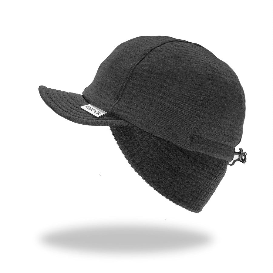 RIDGE MOUNTAIN GEAR|Grid Merino Earmuff Cap