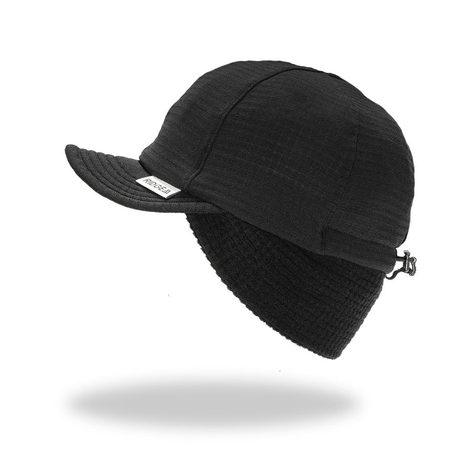 RIDGE MOUNTAIN GEAR|Grid Merino Earmuff Cap