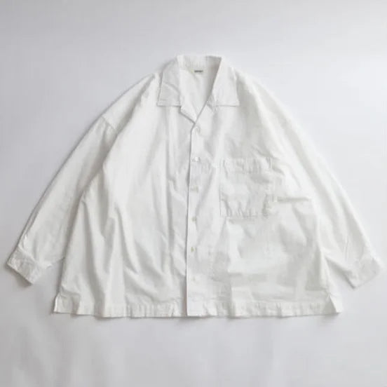 HARVESTY|CHAMBRAY JUMBO SHIRT / シャンブレー ジャンボシャツ