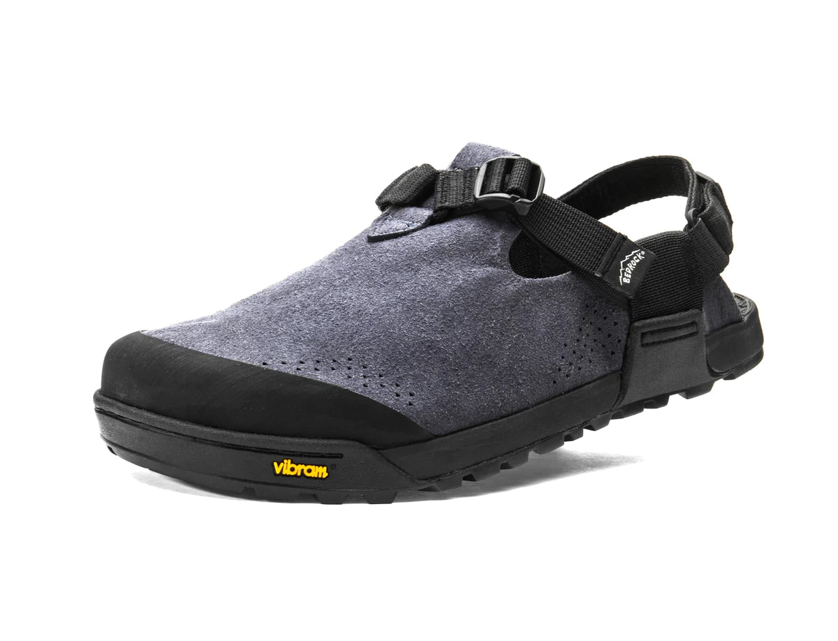 Bedrock Sandals|Mountain Clog Synthetic:Gray Upper / Black Webbing
