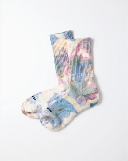ROTOTO |  ALLROUNDER ”MERINO CREW TIE DYE”