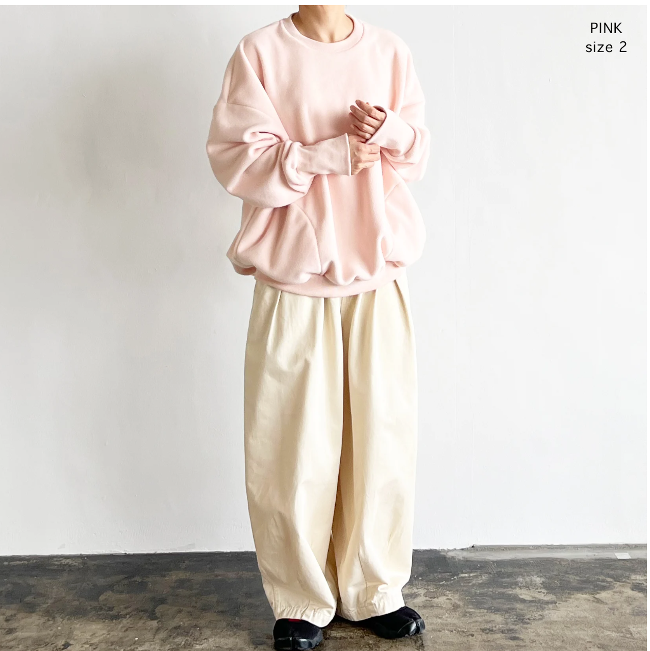 HARVESTY｜ECO FLEECE EGG PULLOVER エコフリース エッグプルオーバー