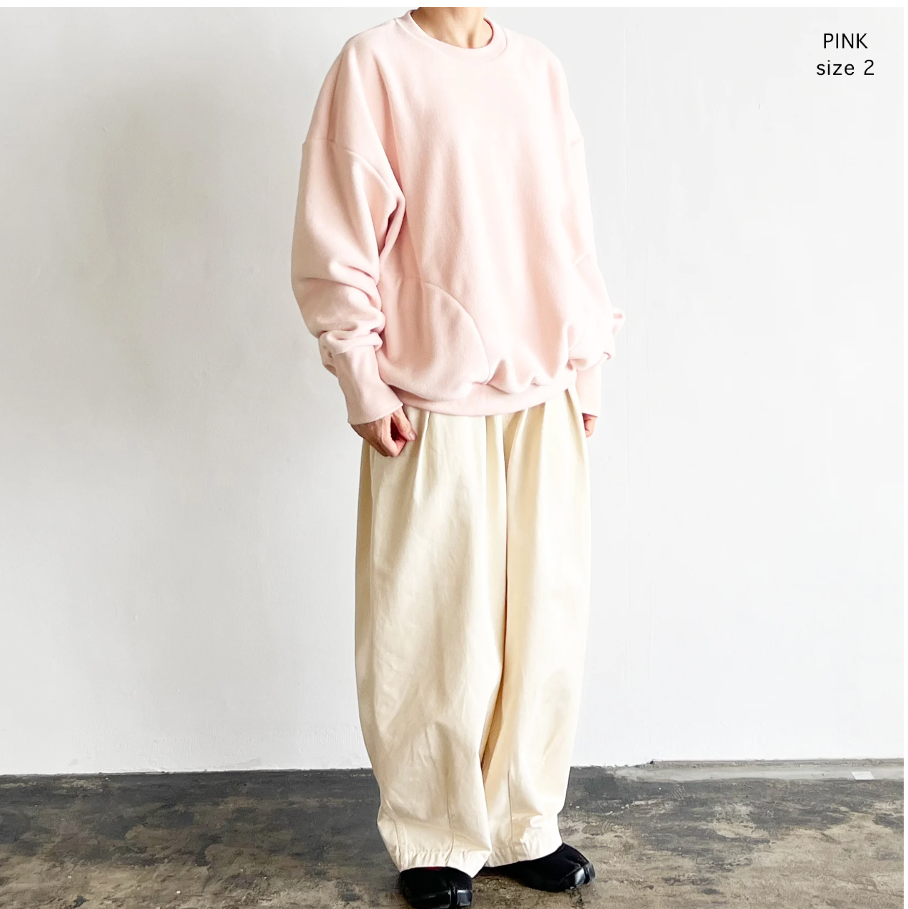 HARVESTY｜ECO FLEECE EGG PULLOVER エコフリース エッグプルオーバー