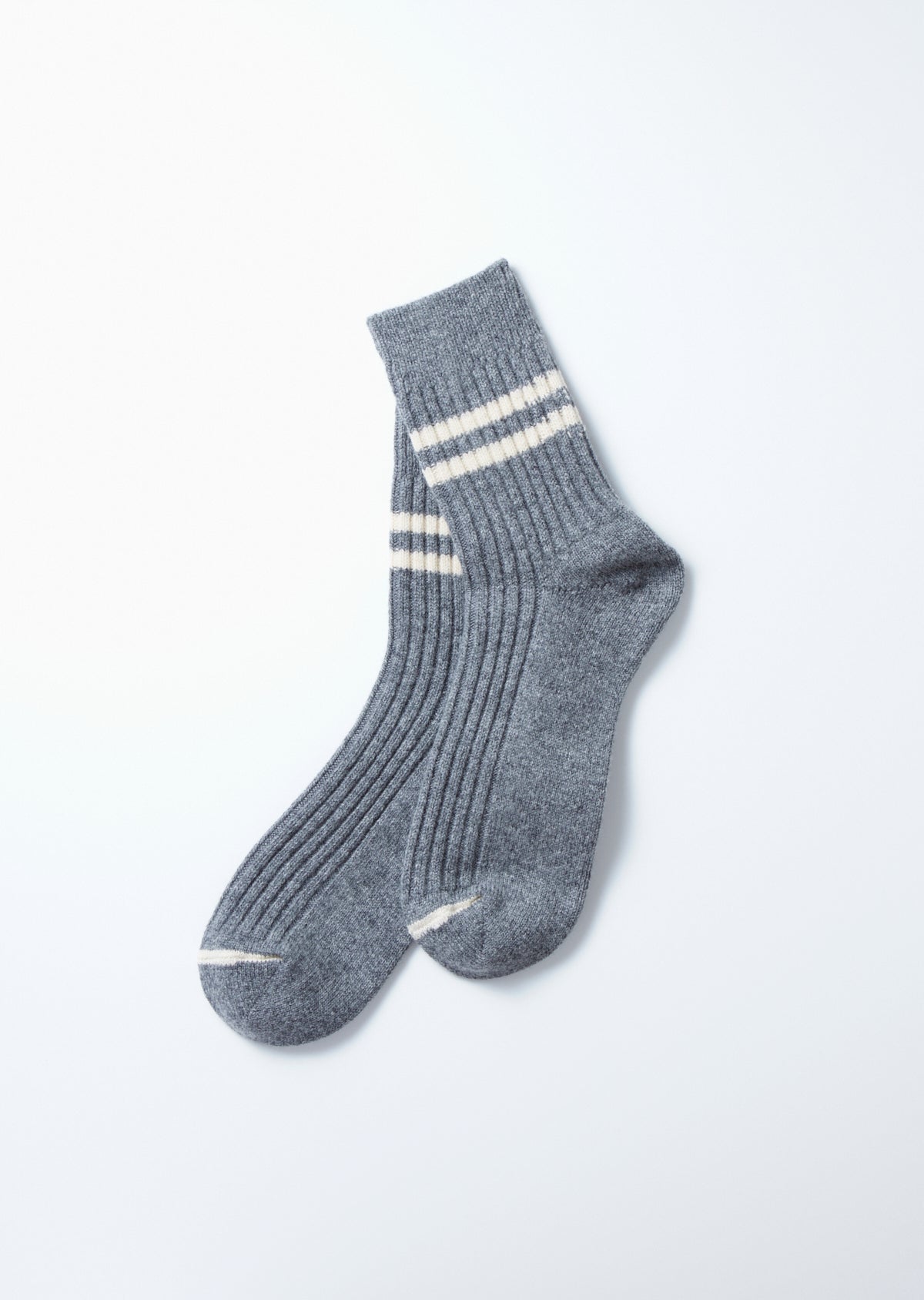 ROTOTO｜MERINO LAMBS WOOL STRIPE SOCKS