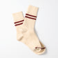 ROTOTO｜MERINO LAMBS WOOL STRIPE SOCKS