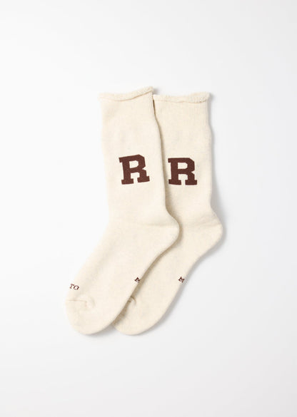 ROTOTO｜RAFFY SWEAT SOCKS ”R LOGO”