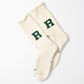 ROTOTO｜RAFFY SWEAT SOCKS ”R LOGO”