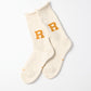 ROTOTO｜RAFFY SWEAT SOCKS ”R LOGO”