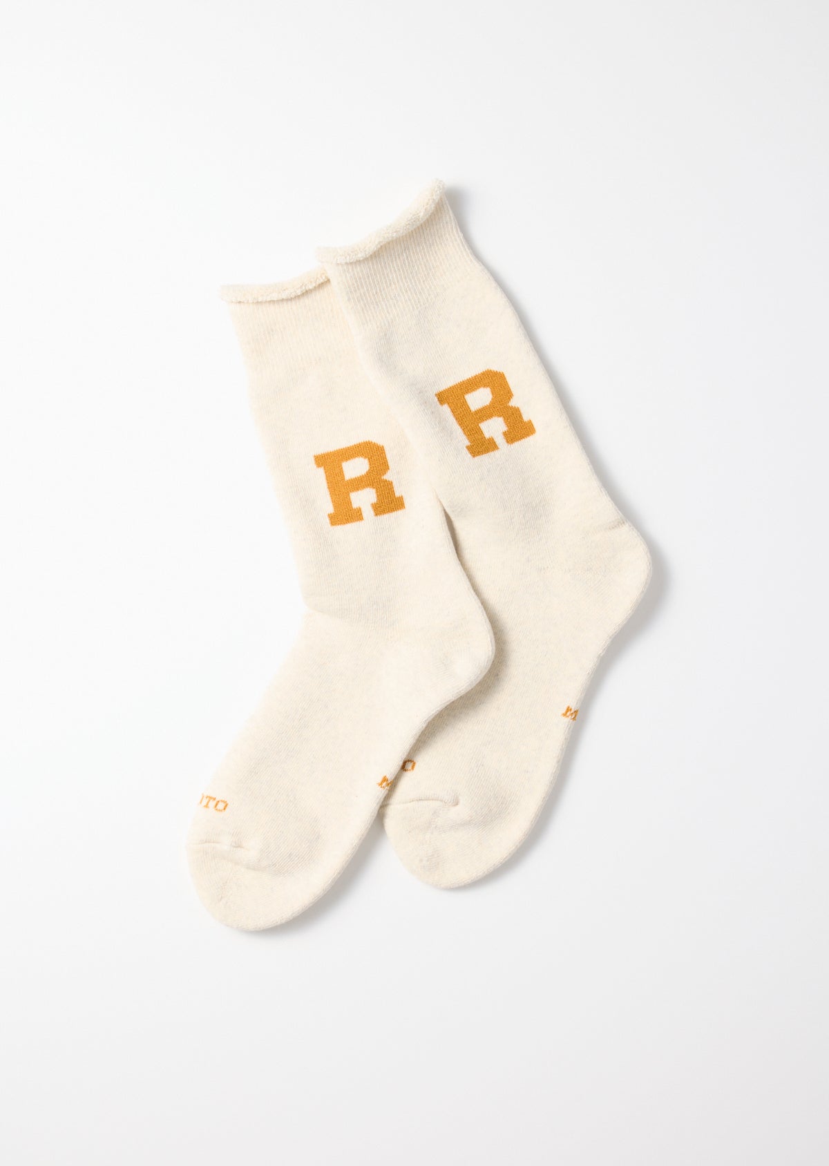 ROTOTO｜RAFFY SWEAT SOCKS ”R LOGO”