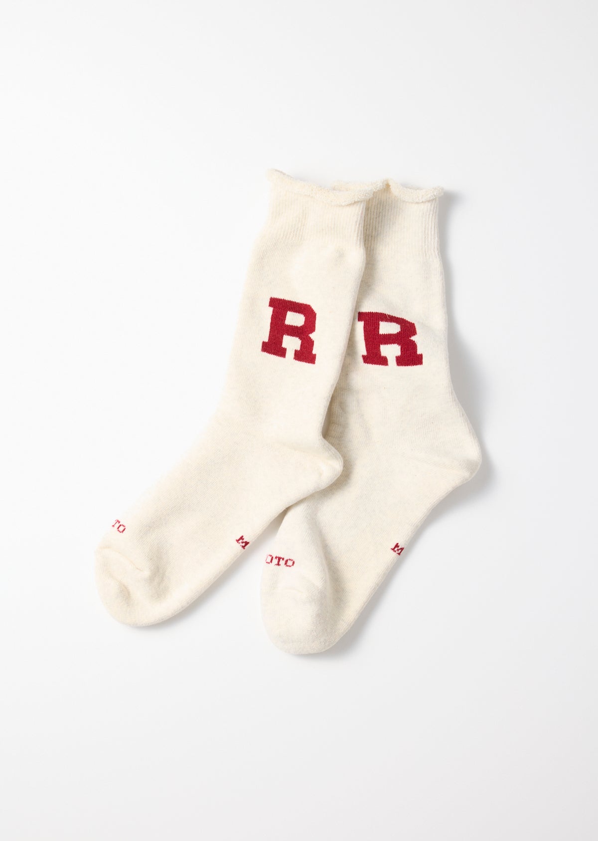 ROTOTO｜RAFFY SWEAT SOCKS ”R LOGO”