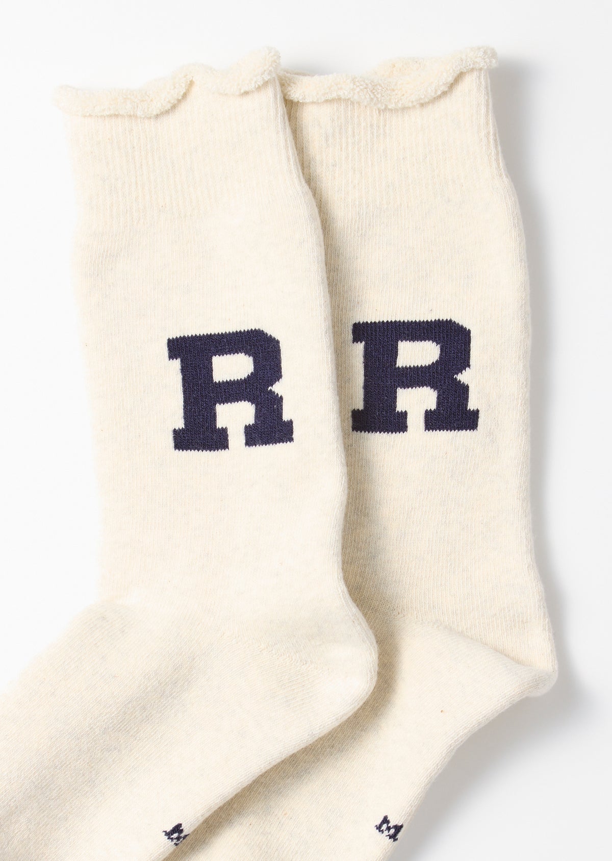 ROTOTO｜RAFFY SWEAT SOCKS ”R LOGO”