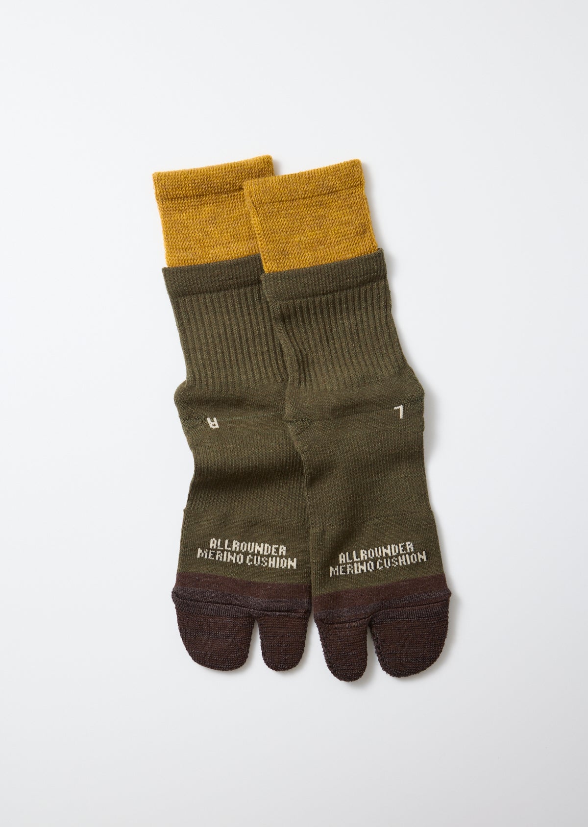 ROTOTO｜ALLROUNDER MERINO CUSHION TABI "DOUBLE LAYER"
