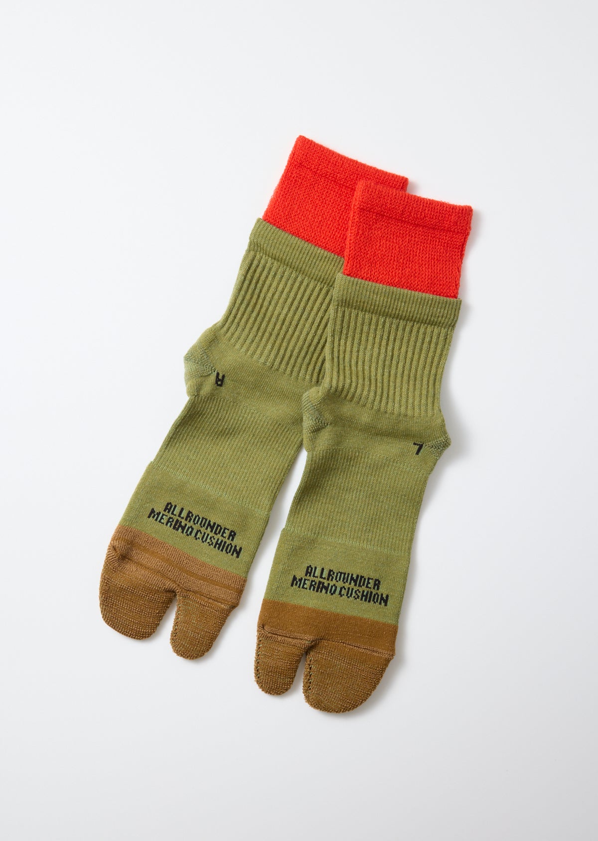 ROTOTO｜ALLROUNDER MERINO CUSHION TABI "DOUBLE LAYER"