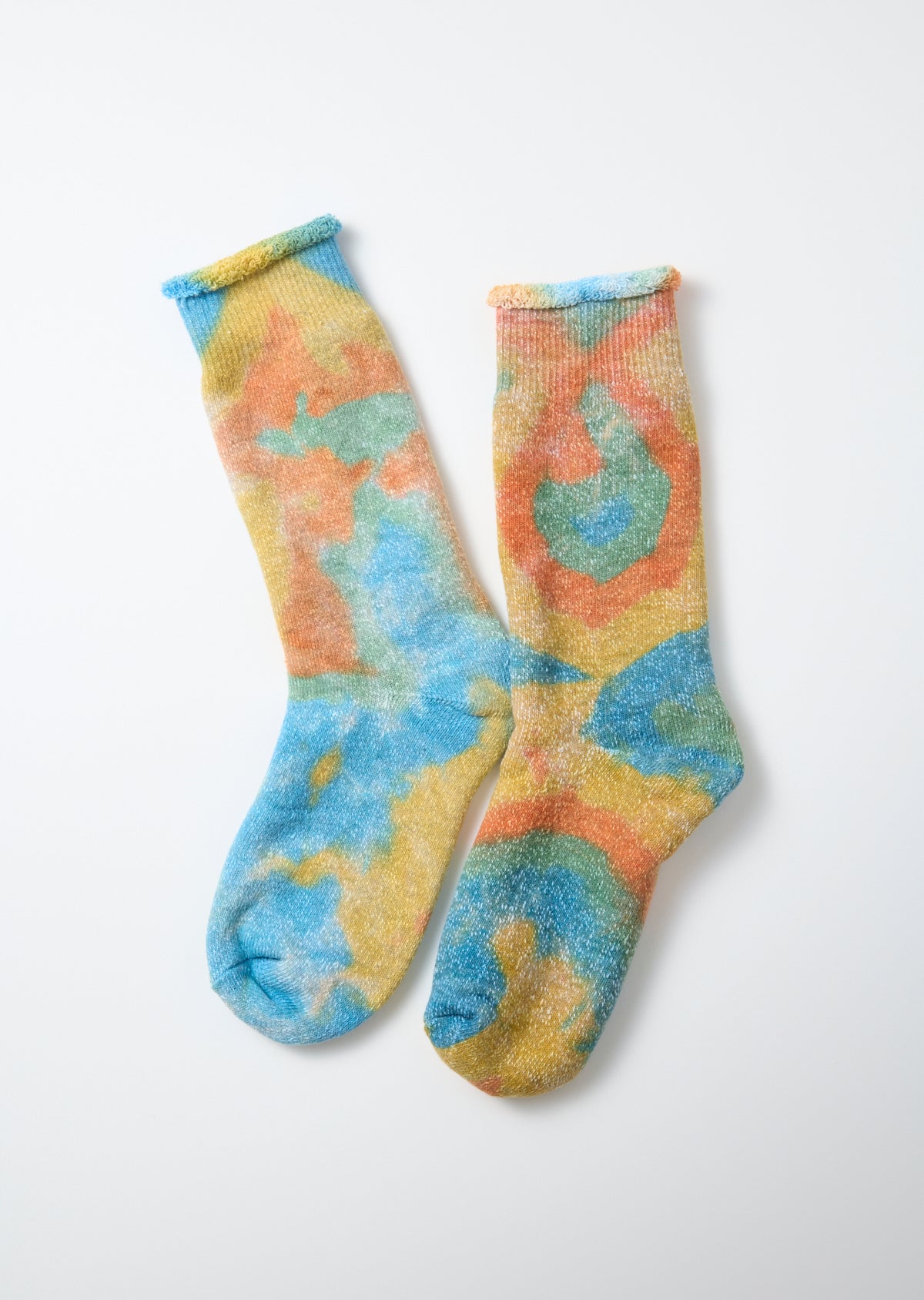ROTOTO｜TIE DYE PILE SOCKS