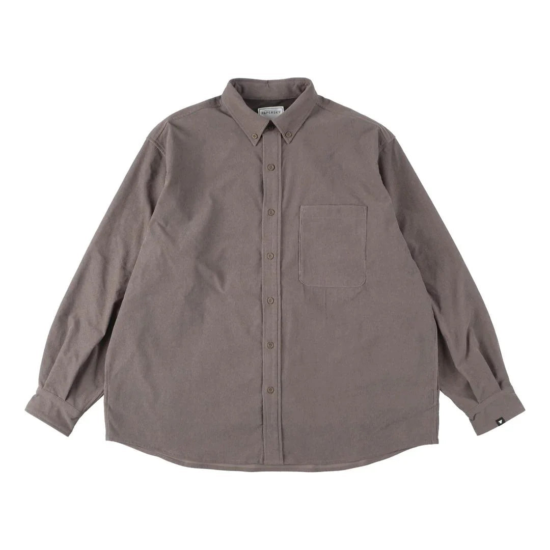 PAPERSKY WEAR｜HIKE&BIKE CAVE CORDUROY BIG SHIRT