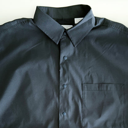 PAPERSKY WEAR｜MAGAZINE CHECK BIG HALF SHIRT