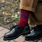 ROTOTO｜MERINO LAMBS WOOL STRIPE SOCKS