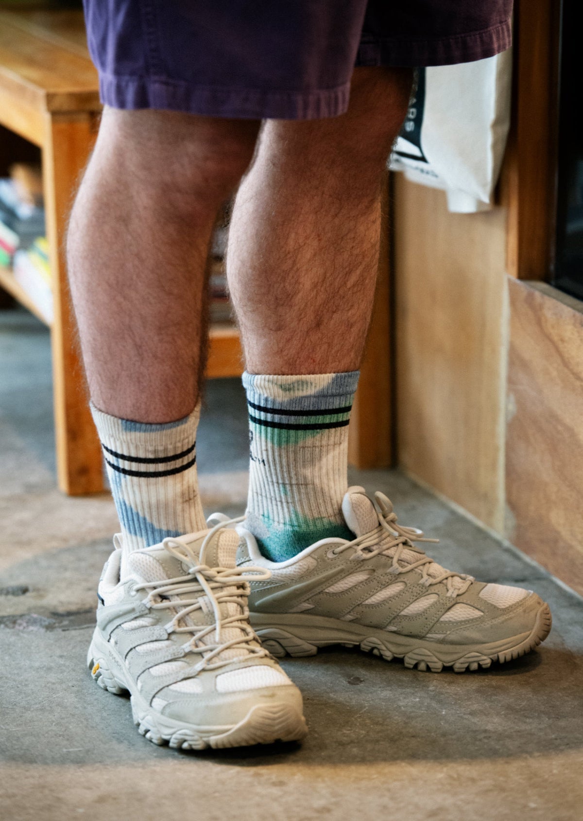 ROTOTO｜ALLROUNDER MERINO CUSHION ”TIE DYE”