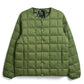 TAION｜【MEN】ベーシック クルーネックボタン インナーダウンジャケット