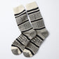 ROTOTO｜MULTI JACQUARD CREW SOCKS