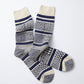 ROTOTO｜MULTI JACQUARD CREW SOCKS